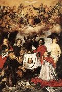 SERODINE, Giovanni Coronation of the Virgin with Saints  a oil